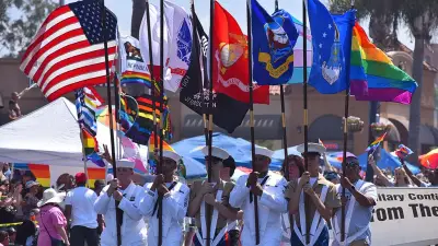 Military contingent pulls out of San Diego Pride parade over safety concerns