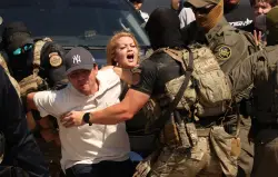 Photos: Federal immigration raid in Bell met with protests