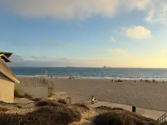 Along California coast, waiting for tsunami waves with concern, curiosity, comedy